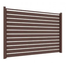 Ламель Tilе Ранчо-Вестерн 130х3000мм матполіестер Ferrogal 0,40мм RAL 8017 Коричневий