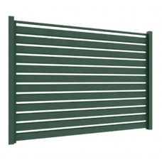 Ламель Tilе Ранчо-Вестерн 280х3000мм поліестер двохстор. U.S.Steel 0,45мм RAL 6005 Зелений