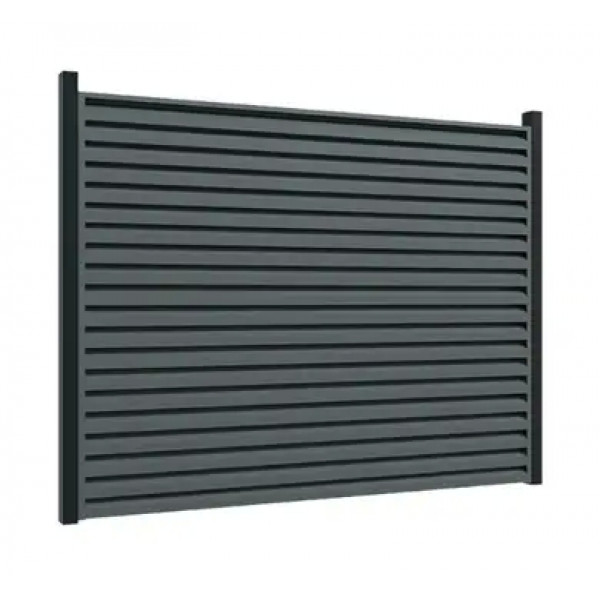 Ламель Tilе Жалюзі 110/95х2000мм High Build мат U.S.Steel 0,50мм RAL 7016 Графіт