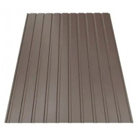 Профнастил Tilе С-8 матполіестер U.S.Steel 0.50 mm RAL 8019 Коричневий