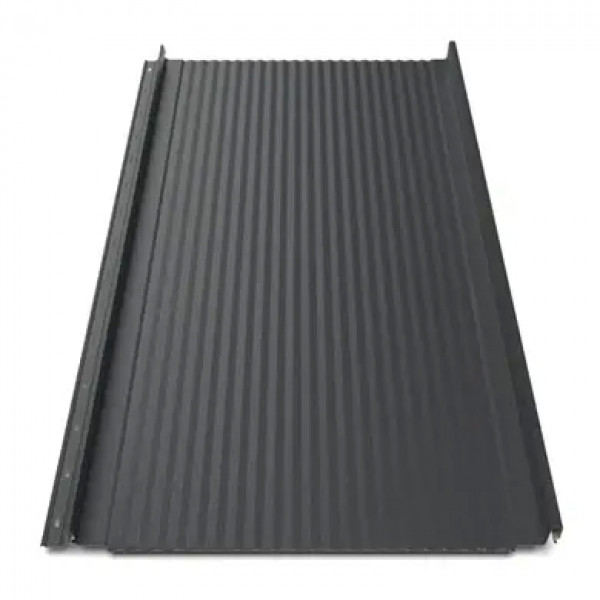 Кликфальц Tile "Волна" матполиэстер Arcelor Mittal 0.50 mm RAL 9005 Черный