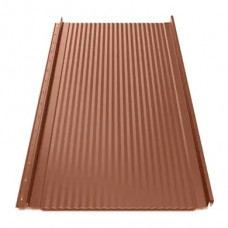 Кликфальц Tile "Волна" полиэстер Arcelor Nippon 0.40 mm RAL 8004 Терракота