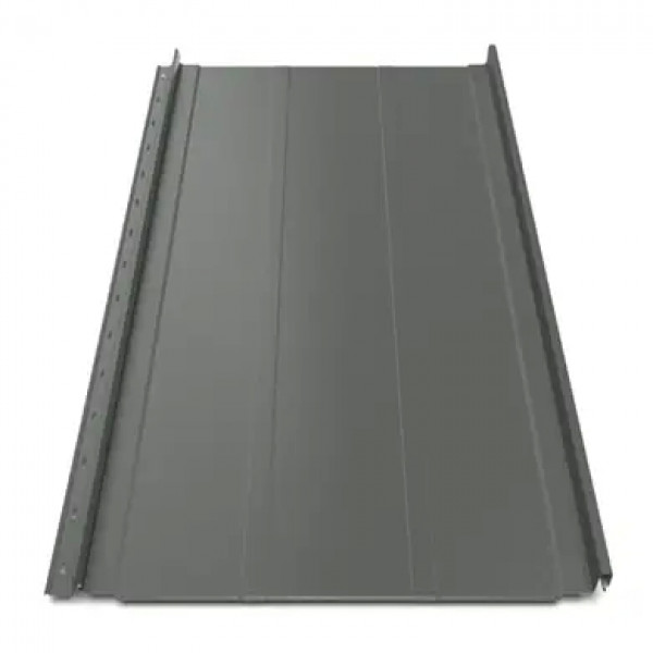 Клікфальц Tilе "Трапеція" матполіестер U.S.Steel 0.45 mm RAL 7024 Сірий