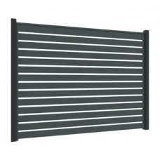 Ламель Tilе Ранчо-Родео 180х3000мм матполіестер U.S.Steel 0,45мм RAL 7016 Графіт