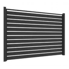 Ламель Tile Ранчо-Вестерн 100х3000мм High Build мат USSteel 0,50мм RAL 9005 Черный