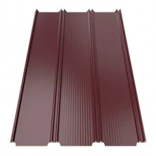 Клікфальц Tilе "Фальц настил" поліестер SeAH 0.45 mm RAL 3005 Червоний