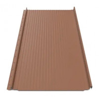 Клікфальц Tilе "Хвиля" матполіестер Arcelor Mittal 0.50 mm RAL 8004 Теракота