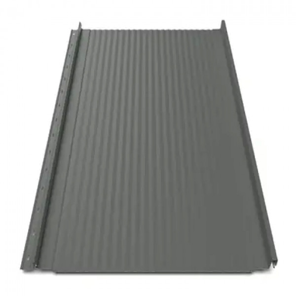 Кликфальц Tile "Волна" матполиэстер Voestalpine 0.50 mm RAL 7024 Серый