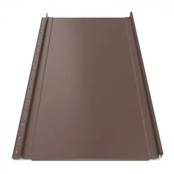 Клікфальц Tilе "Класика" матполіестер U.S.Steel 0.50 mm RAL 8017 Коричневий