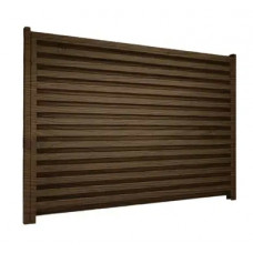 Ламель Tile Ранчо-Винчестер 198х3000мм структура дерево SeAH 0,40мм Темное дерево