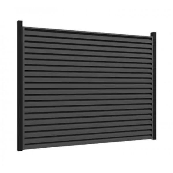 Ламель Tilе Жалюзі 110/95х2000мм матполіестер U.S.Steel 0,45мм RAL 9005 Чорний