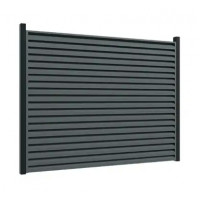 Ламель Tile Жалюзи 110/95х2000мм матполиэстер U.S.Steel 0,50мм RAL 7016 Графит