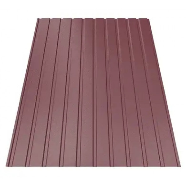 Профнастил Tilе С-8 матполіестер Voestalpine 0.50 mm RAL 3005 Червоний