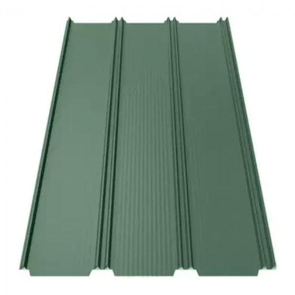 Кликфальц Tile "Фальц настил" матполиэстер U.S.Steel 0.45 mm RAL 6005 Зеленый