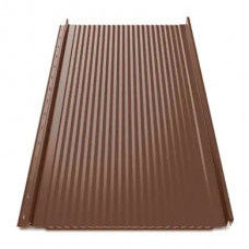 Кликфальц Tile "Волна" полиэстер Arcelor Nippon 0.40 mm RAL 8017 Коричневый