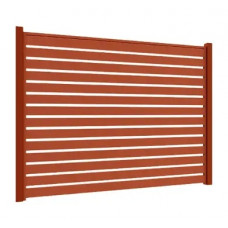 Ламель Tilе Ранчо-Родео 135х3000мм поліестер U.S.Steel 0,50мм RAL 8004 Теракота