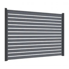 Ламель Tilе Ранчо-Родео 180х3000мм Hight Build мат U.S.Steel 0,50мм RAL 7024 Сірий