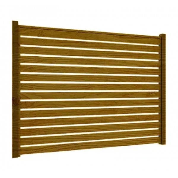 Ламель Tilе Ранчо-Родео 240х3000мм структура дерево SeAH 0,40мм Дуб