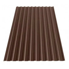 Профнастил Tilе Н-14/С-14 поліестер U.S.Steel 0.50 mm RAL 8017 Коричневий