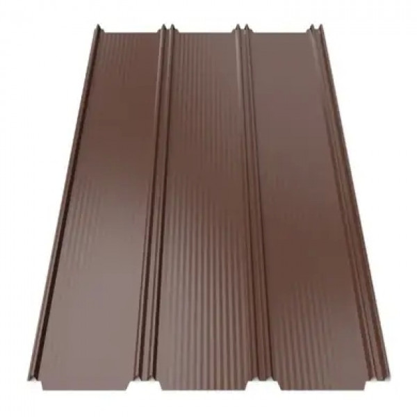 Клікфальц Tilе "Фальц настил" поліестер Arcelor Nippon 0.40 mm RAL 8017 Коричневий