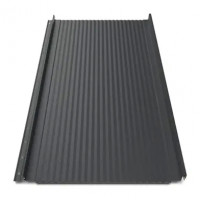 Клікфальц Tilе "Хвиля" матполіестер U.S.Steel 0.50 mm RAL 9005 Чорний