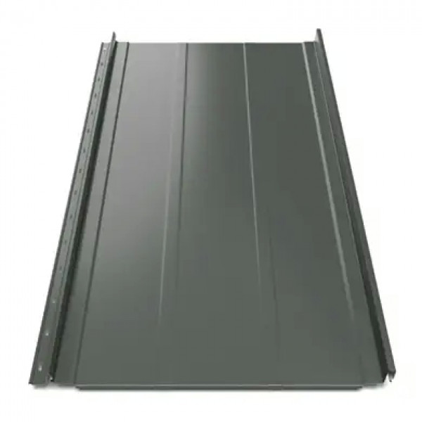 Клікфальц Tilе "Трапеція" поліестер U.S.Steel 0.50 mm RAL 7024 Сірий