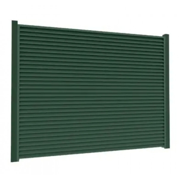 Ламель Tilе Ранчо-Челсі 80х3000мм матполіестер U.S.Steel 0,50мм RAL 6005 Зелений