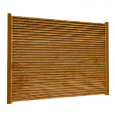 Ламель Tilе Ранчо-Челсі 80х3000мм структура дерево SeAH 0,40мм Дуб