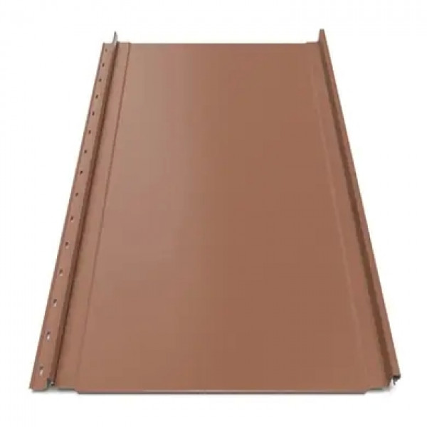 Клікфальц Tilе "Класика" матполіестер U.S.Steel 0.45 mm RAL 8004 Теракота