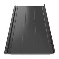 Кликфальц Tilе "Трапеция" полиэстер USSteel 0.45 mm RAL 9005 Черный