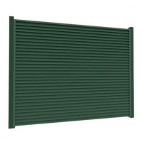 Ламель Tile Ранчо-Челси 80х3000мм матполиэстер Voestalpine 0,50мм RAL 6005 Зеленый