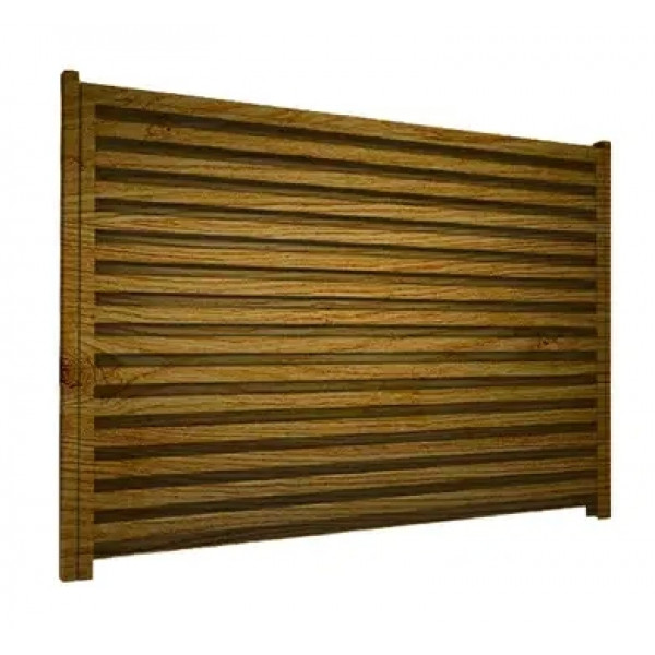 Ламель Tile Ранчо-Винчестер 308х3000мм структура дерево SeAH 0,40мм Дуб