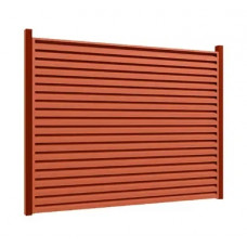 Ламель Tile Жалюзи 110/95х2000мм матполиэстер Ferrogal 0,40мм RAL 8004 Терракота