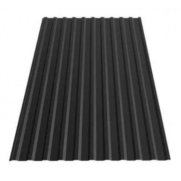 Профнастил Tilе Н-14/С-14 матполіестер High Build U.S.Steel 0.50 mm RAL 9005 Чорний