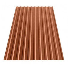 Профнастил Tilе Н-14/С-14 поліестер U.S.Steel 0.50 mm RAL 8004 Теракота