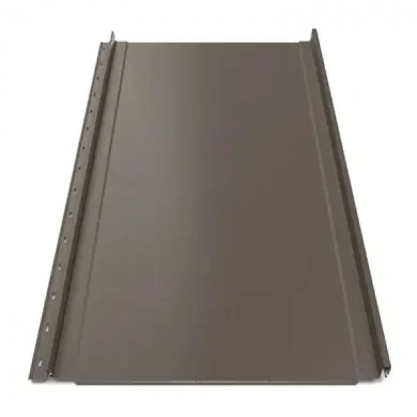 Клікфальц Tilе "Класика" матполіестер U.S.Steel 0.50 mm RAL 8019 Коричневий