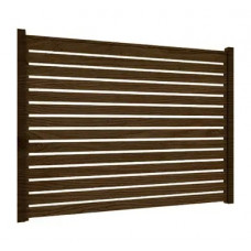 Ламель Tilе Ранчо-Родео 240х3000мм структура дерево SeAH 0,40мм Темне дерево