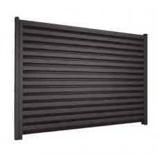 Ламель Tilе Ранчо-Вінчестер 128х3000мм поліестер Arcelor Nippon 0,40мм RAL 8019 Коричневий