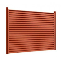 Ламель Tilе Жалюзі 110/95х2000мм матполіестер U.S.Steel 0,50мм RAL 8004 Теракота