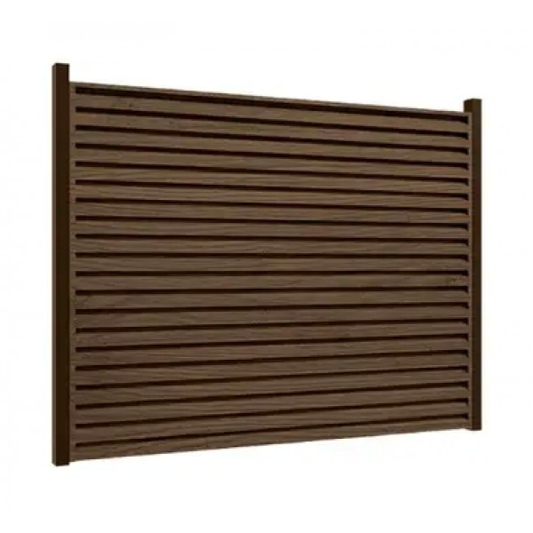 Ламель Tilе Жалюзі 110/95х2000мм структура дерево SeAH 0,40мм Темне дерево