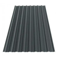 Профнастил Tilе Н-20/С-20 поліестер U.S.Steel 0.50 mm RAL 7016 Графіт