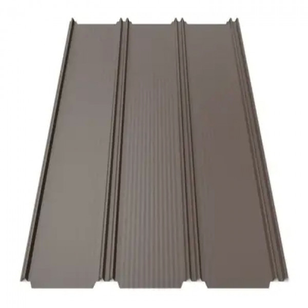 Кликфальц Tile "Фальц настил" матполиэстер Voestalpine 0.50 mm RAL 8019 Коричневый