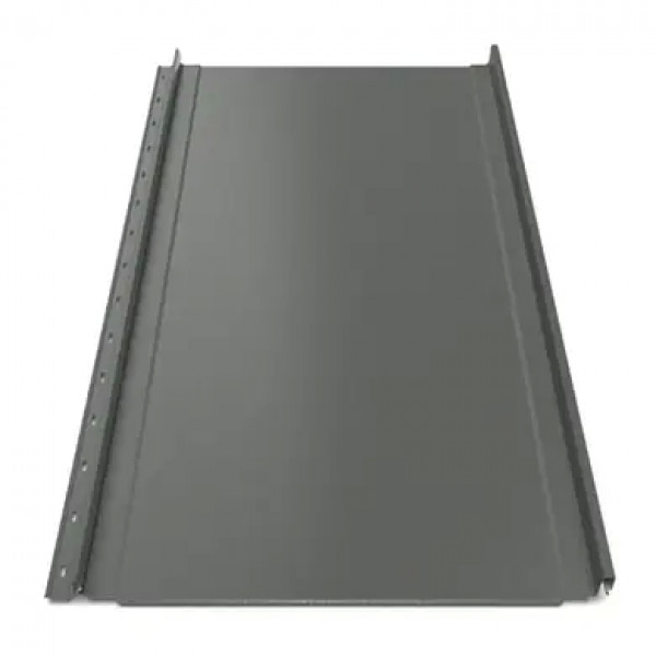 Клікфальц Tilе "Класика" матполіестер U.S.Steel 0.50 mm RAL 7024 Сірий