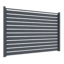 Ламель Tilе Ранчо-Вестерн 130х3000мм поліестер U.S.Steel 0,50мм RAL 7024 Сірий