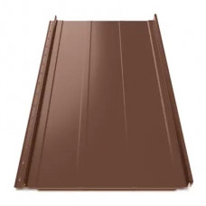 Клікфальц Tilе "Трапеція" поліестер U.S.Steel 0.45 mm RAL 8017 Коричневий