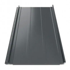 Клікфальц Tilе "Трапеція" поліестер U.S.Steel 0.50 mm RAL 7016 Графіт