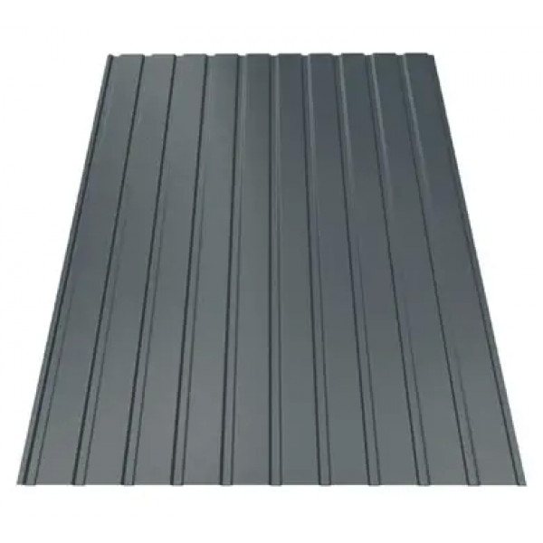 Профнастил Tilе С-8 матполіестер High Build U.S.Steel 0.50 mm RAL 7016 Графіт