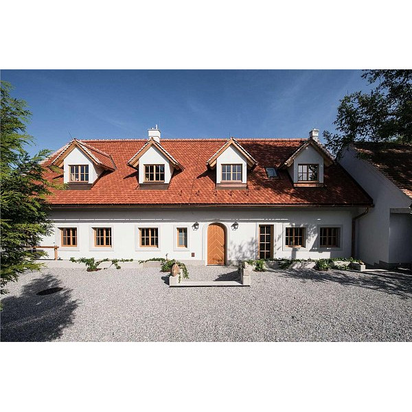 Керамічна черепиця Tondach Altstadtpaket Biber, натуральний червоний