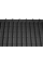 Керамічна черепиця Tondach Rumba, Чорний антрацит