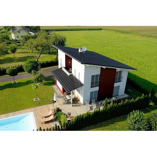 Керамічна черепиця Tondach Rumba, Чорний антрацит